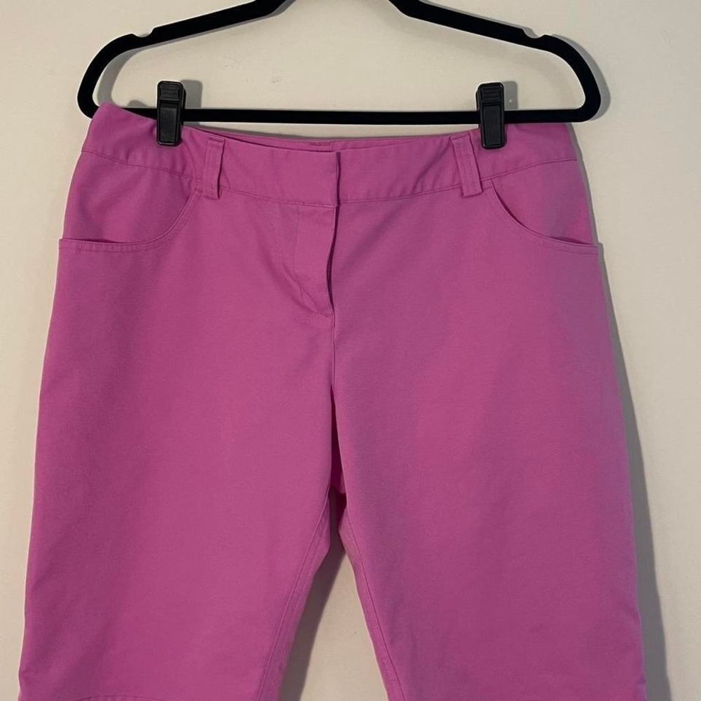Adidas pink climalite golf shorts. Size 8 polyester